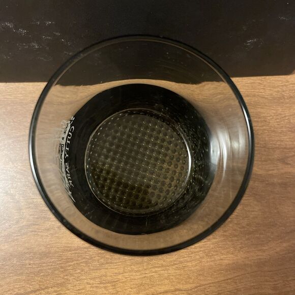 Cutty Sark Tinted Black Ombré Hi Ball Drinking Glass 6 Ounces White Ship Logo - Picture 6 of 8